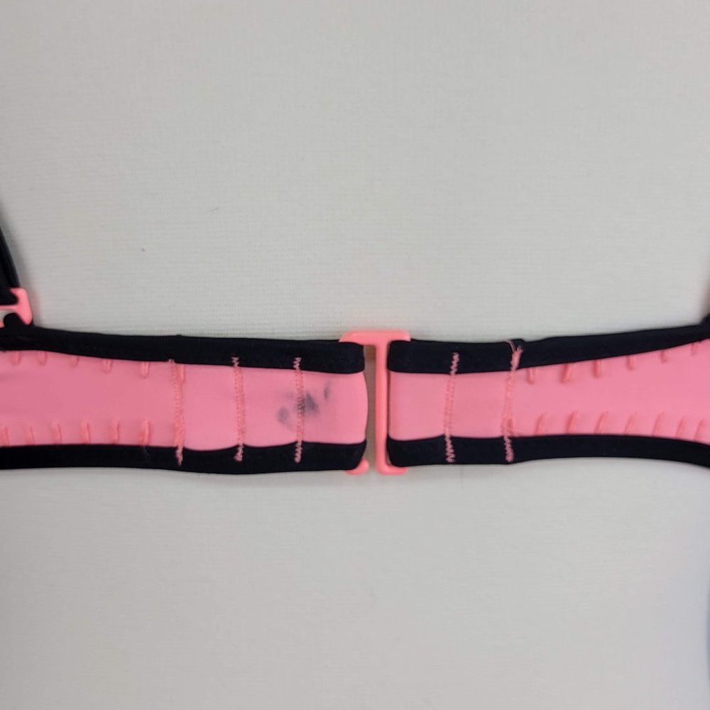 Victoria's Secret Underwire Pink Color Block Bikini Top - Picture 4 of 4